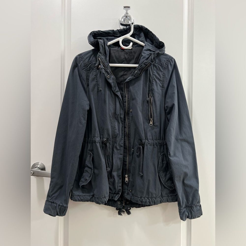 H&M Women’s Gray Utility Jacket Size 8
